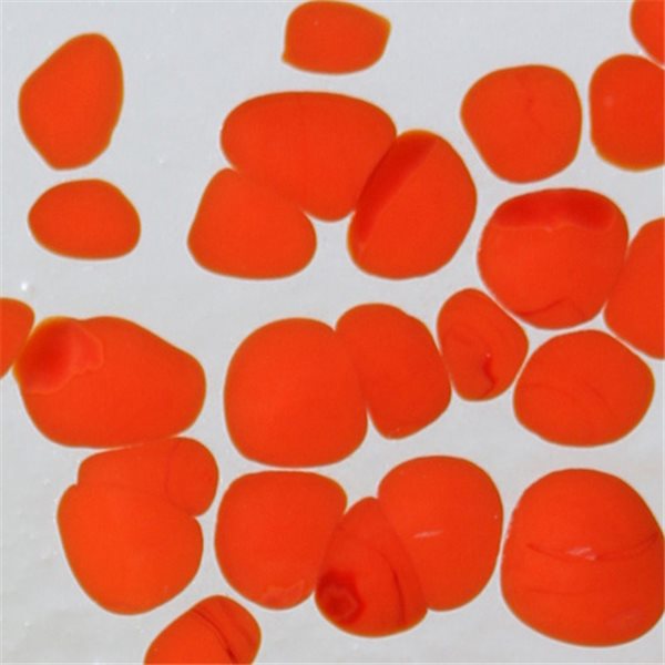 Frit - Opaque Orange - Coarse - 1kg - for Float Glass