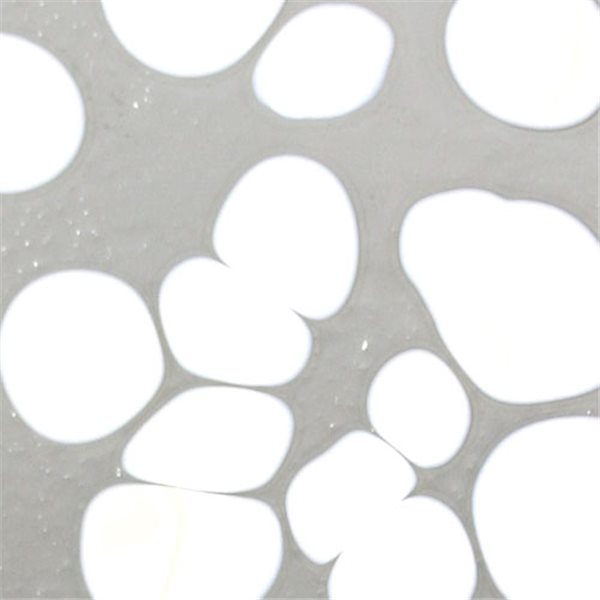 Frit - Opaque White Extra Dense - Coarse - 1kg - for Float Glass