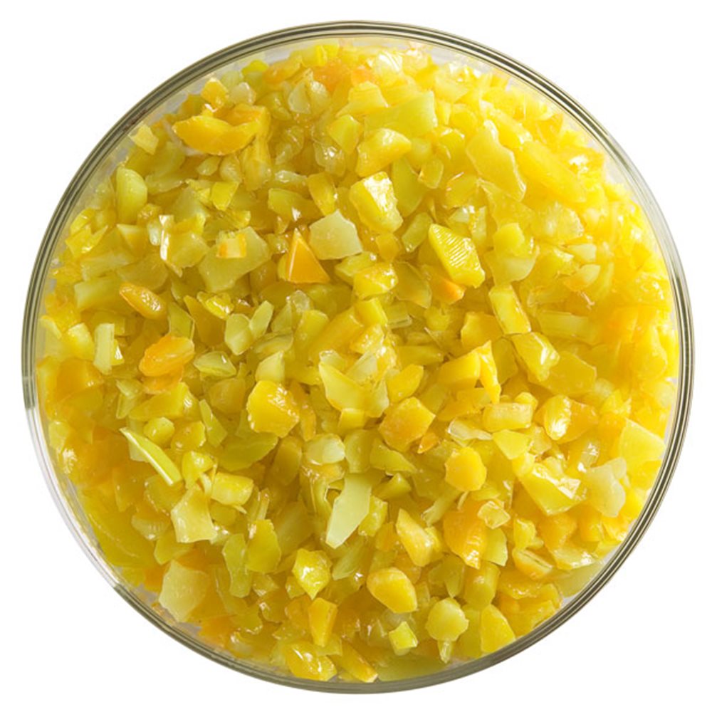 Bullseye Frit - Marigold Yellow - Grob - 2.25kg - Opaleszent