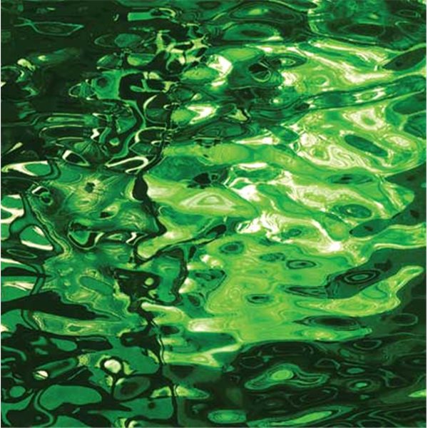 Spectrum Light Green - Waterglass Silver Coat - 3mm - Non-Fusible Glass Sheets
