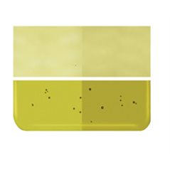 Bullseye Chartreuse - Transparent - 3mm - Plaque Fusing