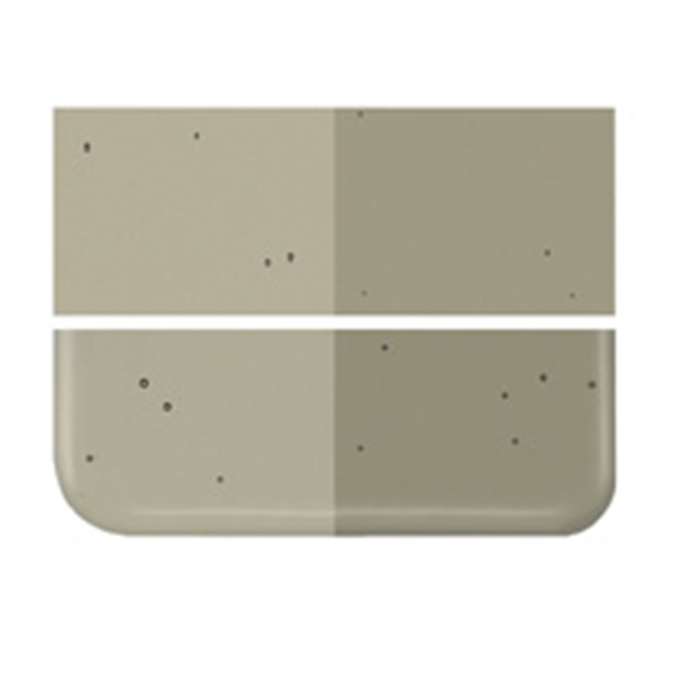Bullseye Oregon Gray - Transparent - 3mm - Fusing Glas Tafeln