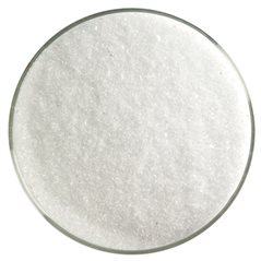 Bullseye Frit - Translucent White - Fine - 2.25kg - Opalescent