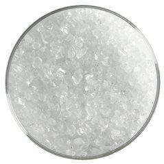 Bullseye Frit - Translucent White- Grob - 2.25kg - Opaleszent