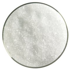 Bullseye Frit - Translucent White - Medium - 450g - Opalescent