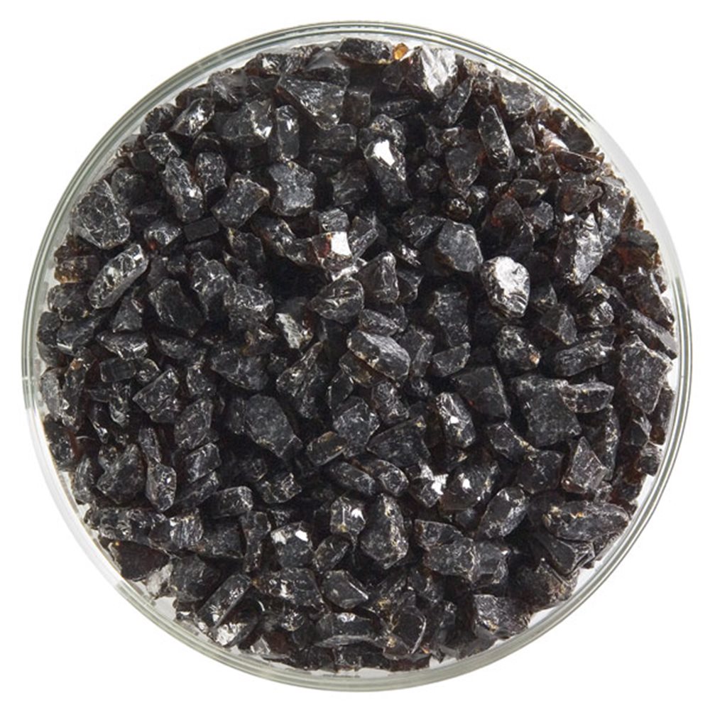 Bullseye Frit - Sienna - Coarse - 450g - Transparent