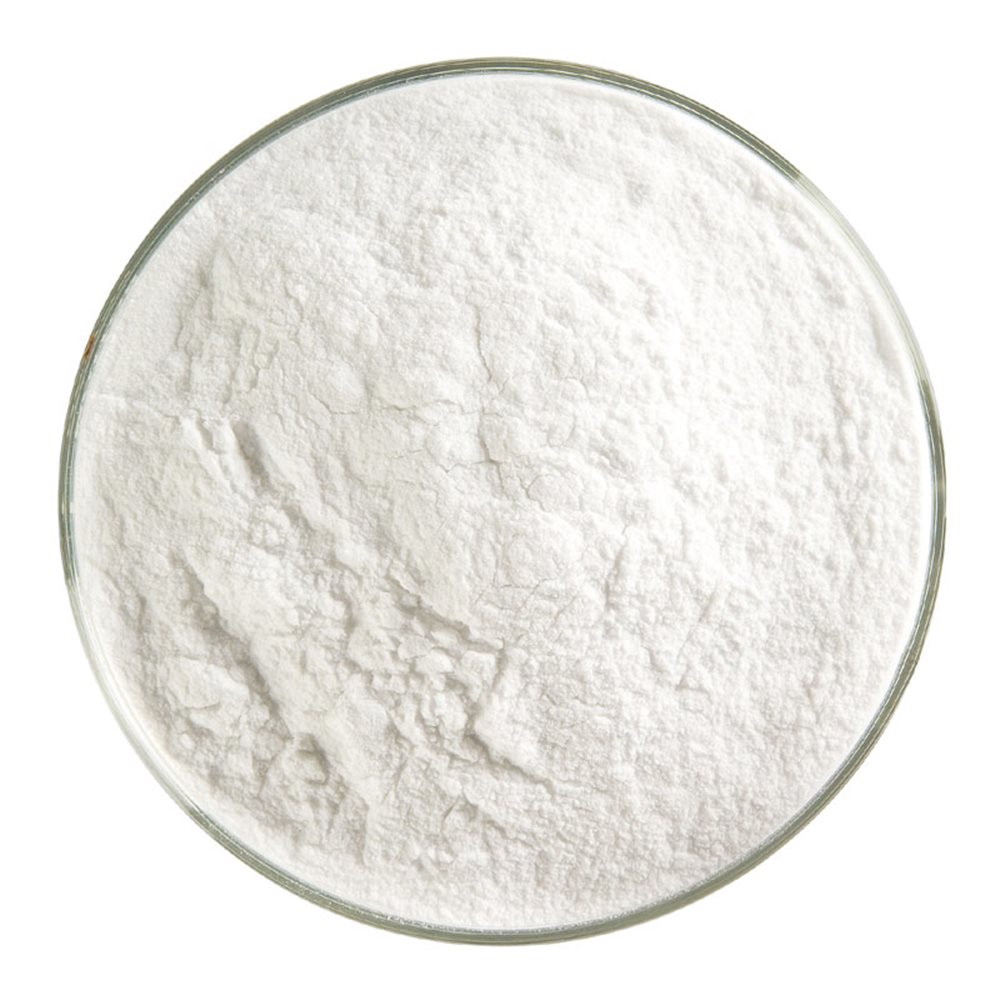 Bullseye Frit - Dense White - Powder - 2.25kg - Opalescent