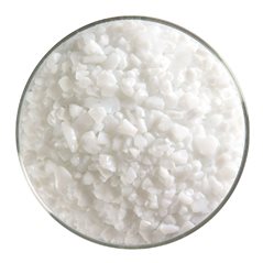 Bullseye Frit - Dense White - Coarse - 450g - Opalescent