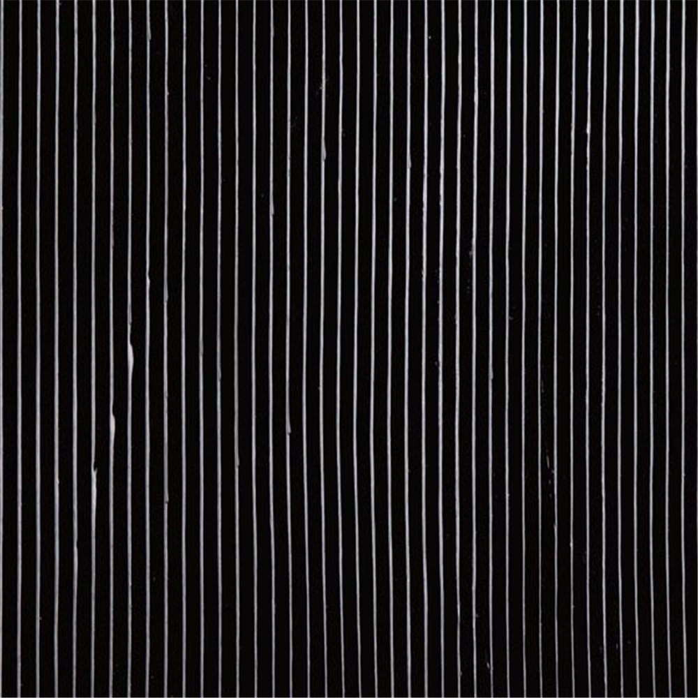 Bullseye Black - Opalescent - Prismatic Texture - 3mm - Plaque Fusing