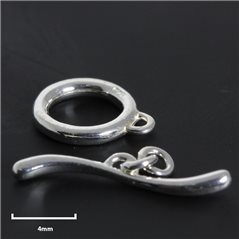 Fermoir pour Collier - Argent 925 - 3pcs