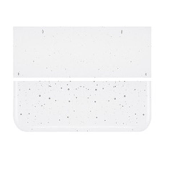 Bullseye Gray Tint - Transparent - 3mm - Fusible Glass Sheets