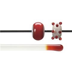 Bullseye Rods - Red - 4-6mm - Transparent