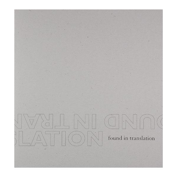 Book - Found In Translation