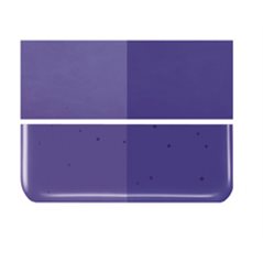 Bullseye Gold Purple - Transparent - 2mm - Thin Rolled - Fusing Glas Tafeln