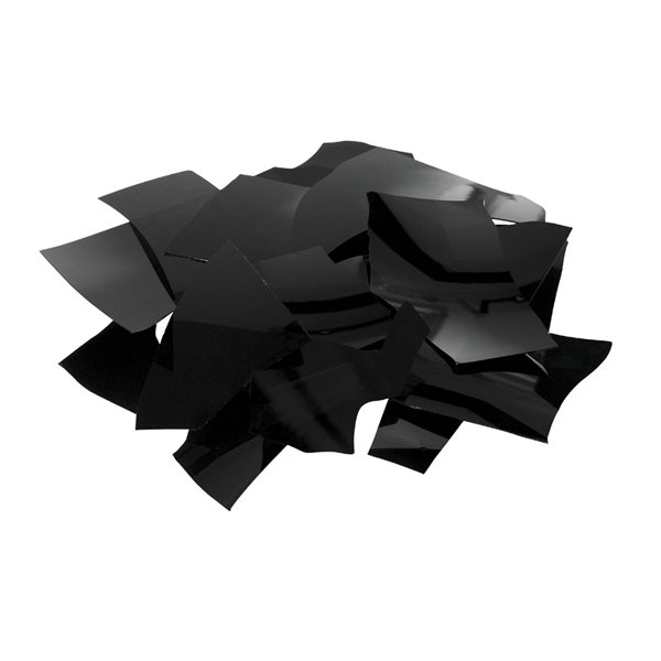 Bullseye Confetti - Black - 450g - Opalescent