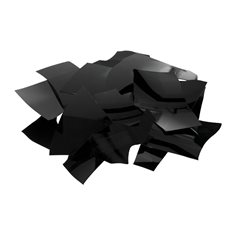 Bullseye Confetti - Black - 450g - Opalescent