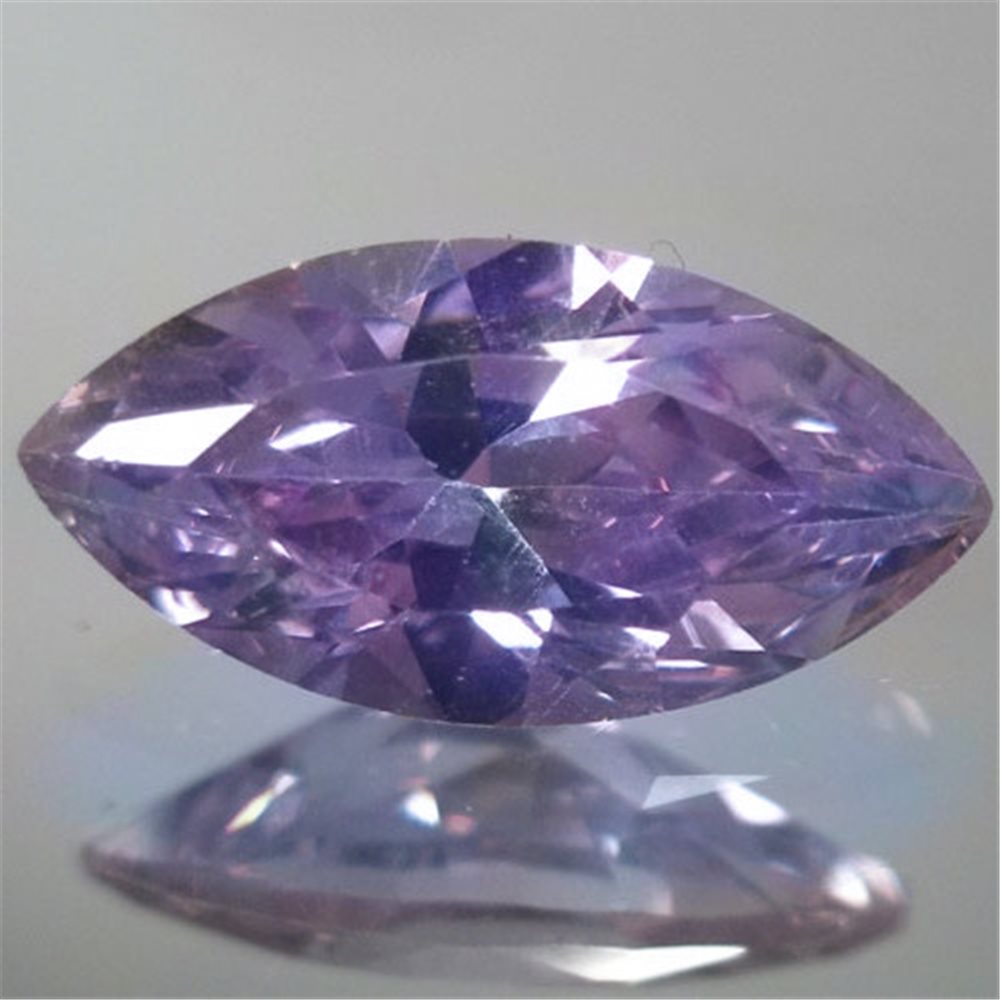 Cubic Zirkonia - Lavender - Marquise - 5x2.5mm - 5 Stück