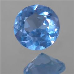 Lab Spinel - Aquamarine - Round - 3mm - 10pcs