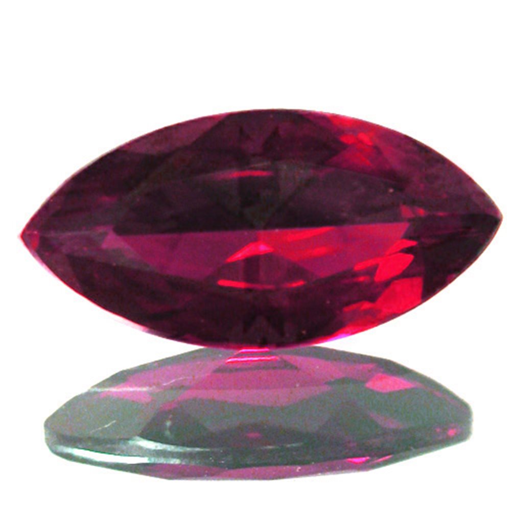 Corindon Synthétique - Garnet - Marquise - 5x2.5mm - 5pcs