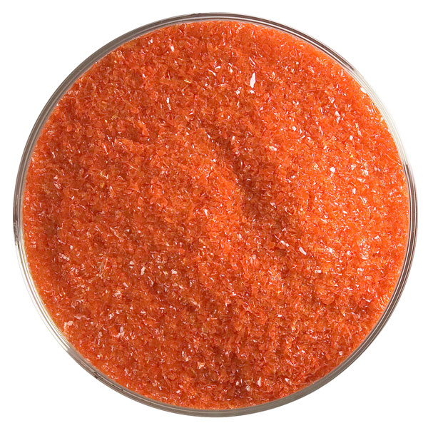 Bullseye Frit - Tomato Red - Fin - 450g - Opalescent