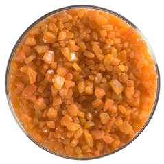 Bullseye Frit - Tangerine Orange - Gros - 450 Gr - Opalescent