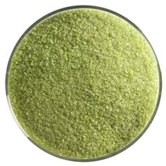 Bullseye Frit - Olive Green - Fin - 450g - Opalescent