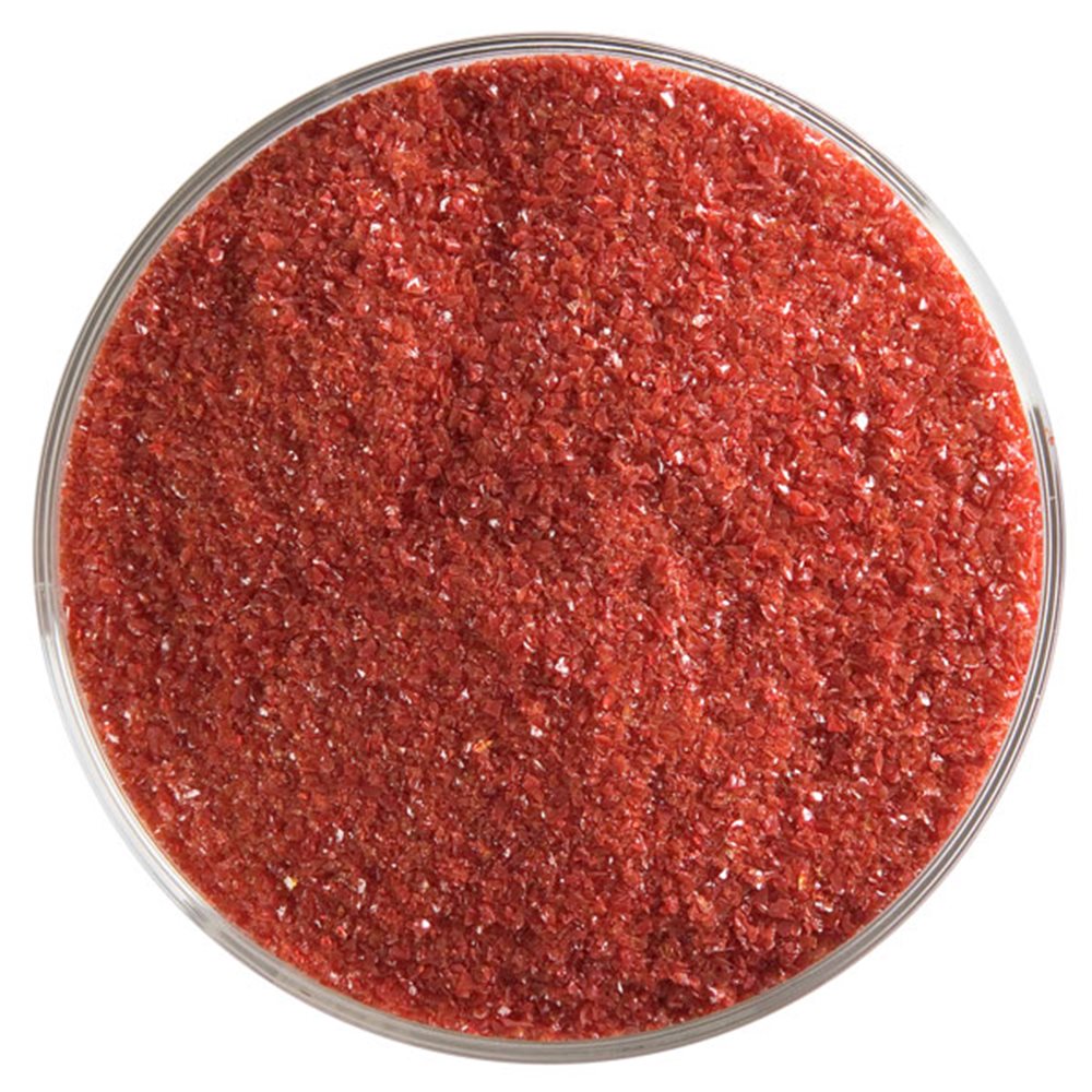 Bullseye Frit - Deep Red - Fein - 450g - Opaleszent