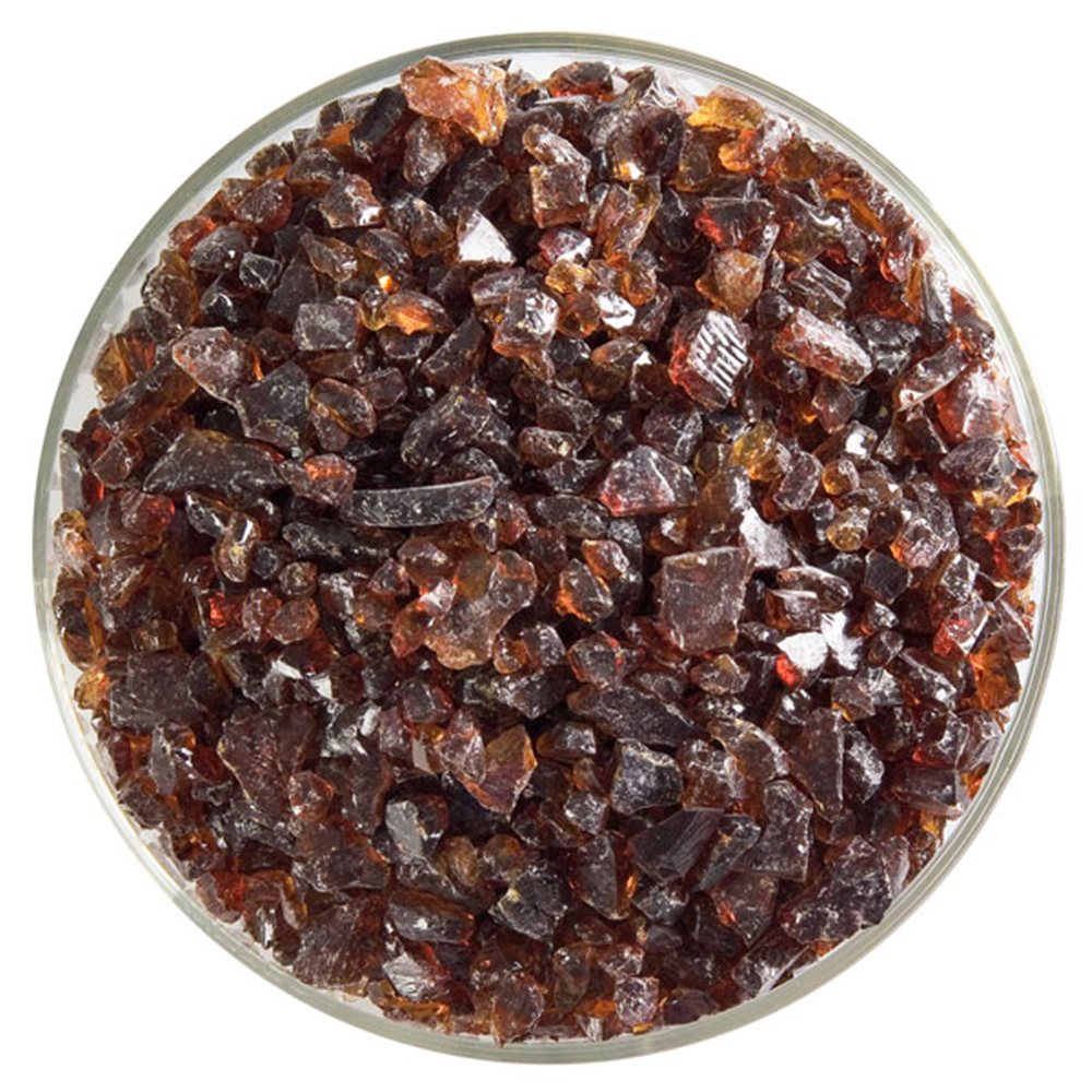 Bullseye Frit - Carnelian - Gros - 450g - Transparent