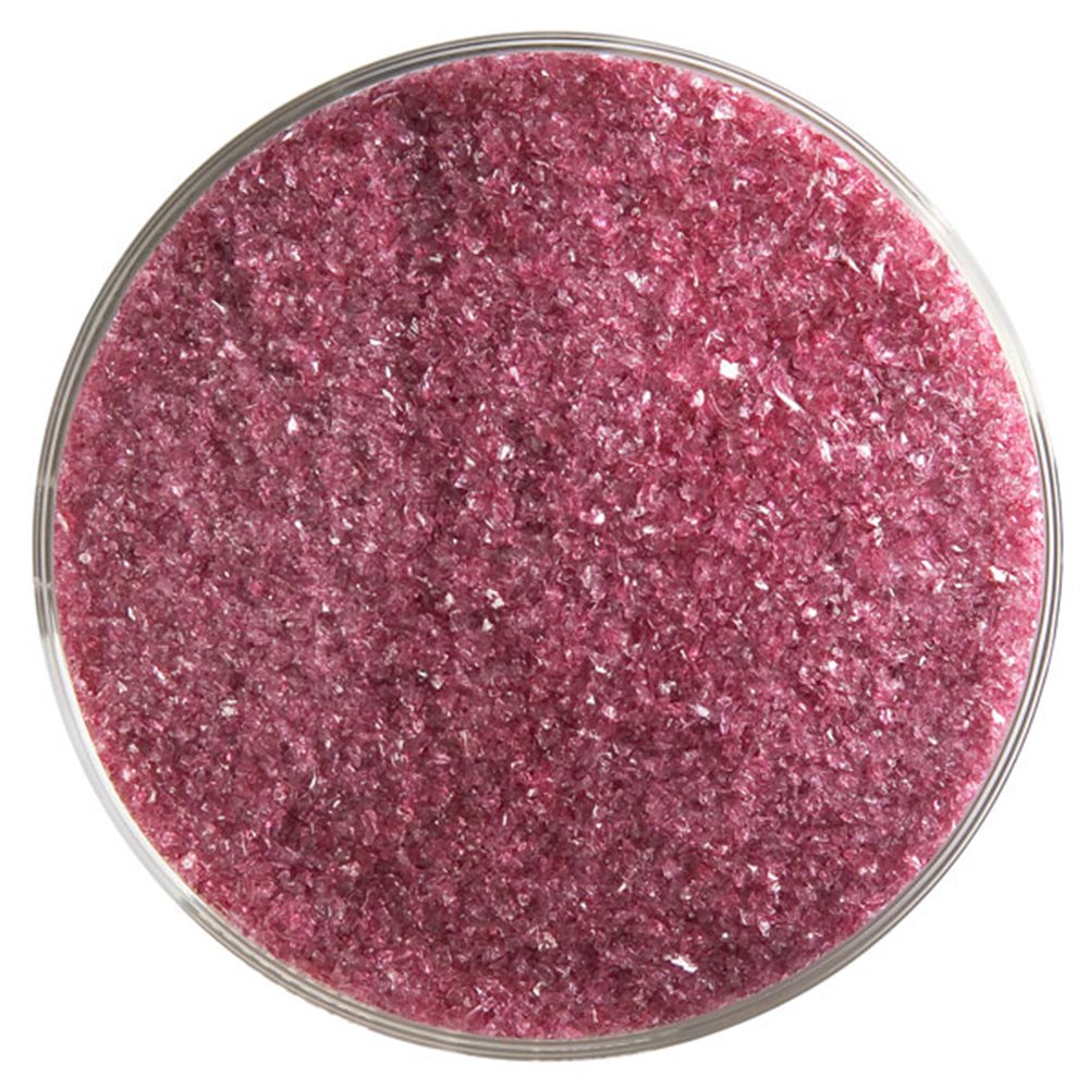 Bullseye Frit - Fuchsia - Fine - 450g - Transparent