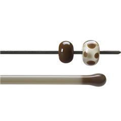 Bullseye Rods - Woodland Brown - 4-6mm - Opalescent