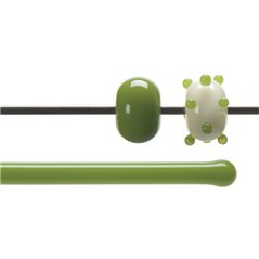 Bullseye Stange - Pea Pod Green - 4-6mm - Opaleszent