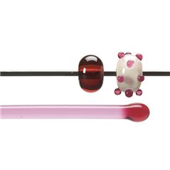 Bullseye Rods - Light Pink Striker - 4-6mm - Transparent