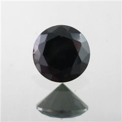 Cubic Zirconia - Black - Rond - 3mm - 10pcs