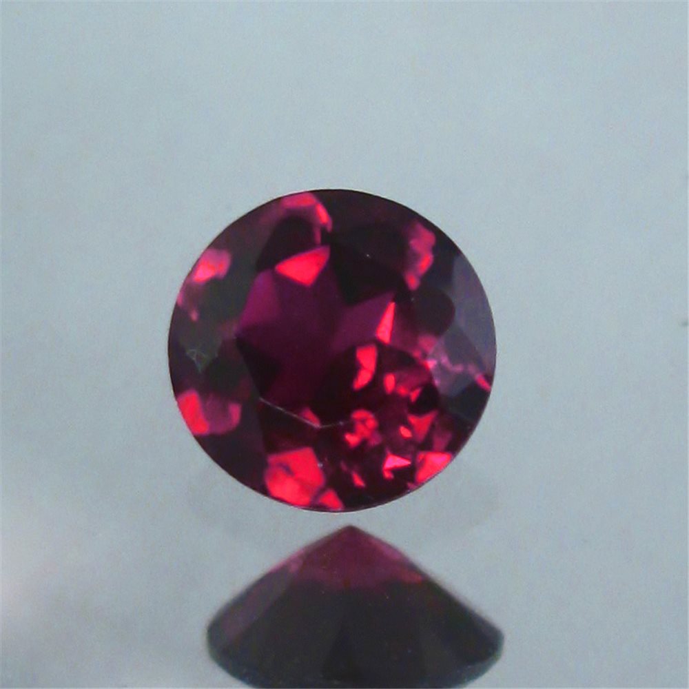 Cubic Zirconia - Garnet - Round - 2.5mm - 10pcs