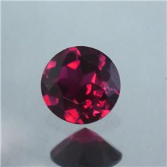 Cubic Zirconia - Garnet - Round - 2.5mm - 10pcs