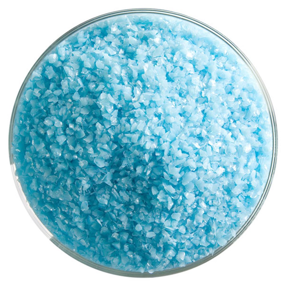 Bullseye Frit - Light Cyan - Medium - 450g - Opalescent