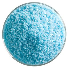 Bullseye Frit - Light Cyan - Mittel - 450g - Opaleszent