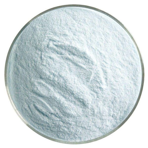 Bullseye Frit - Light Cyan - Poudre - 450g - Opalescent