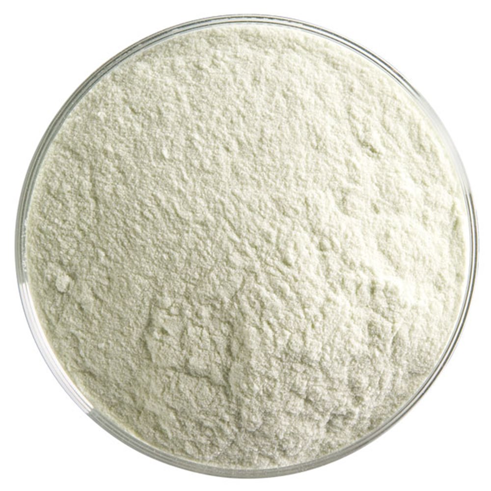 Bullseye Frit - Pine Green - Powder - 450g - Transparent