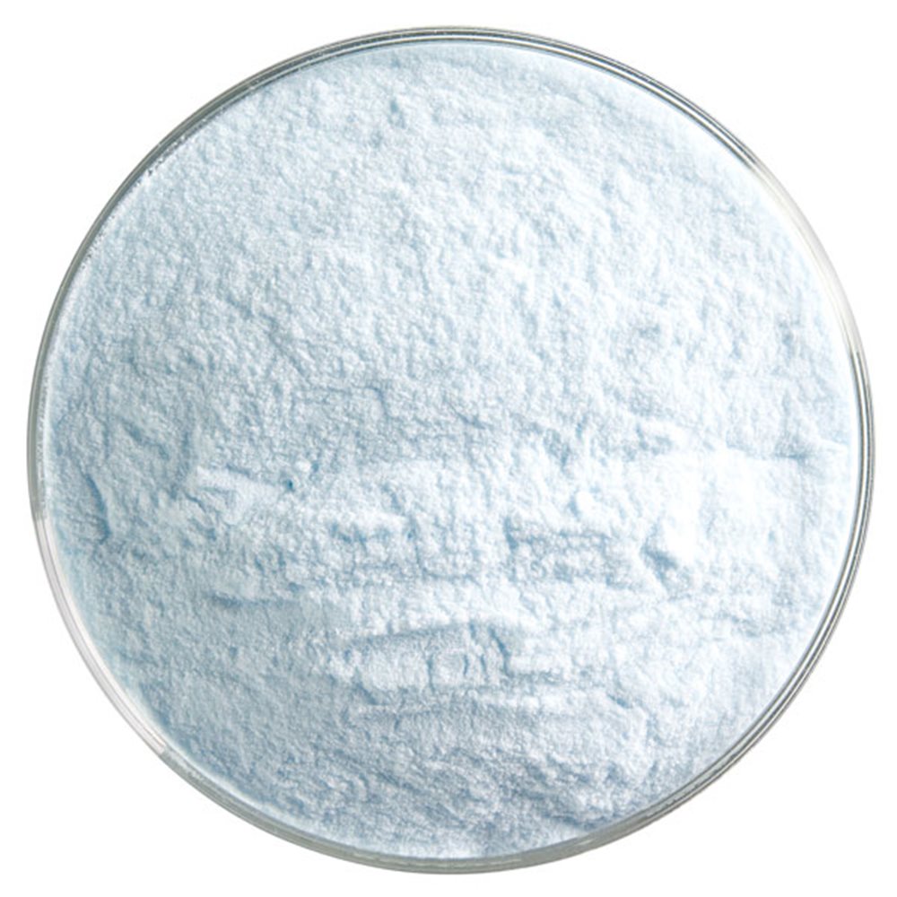 Bullseye Frit - Light Turquoise Blue - Poudre - 450g - Transparent