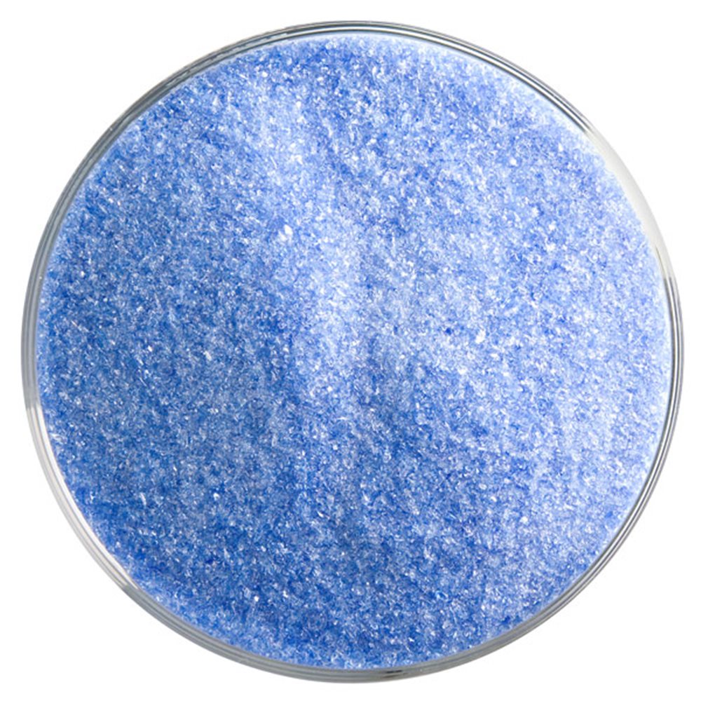 Bullseye Frit - True Blue - Fin - 450g - Transparent