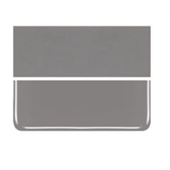 Bullseye Deco Gray - Opalescent - 2mm - Thin Rolled - Fusible Glass Sheets
