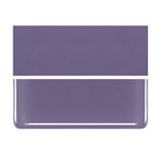 Bullseye Dusty Lilac - Opalescent - 2mm - Thin Rolled - Fusible Glass Sheets