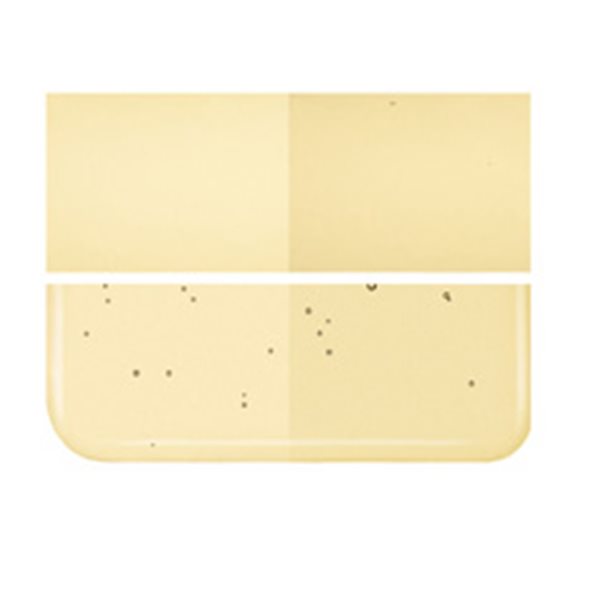 Bullseye Light Amber - Transparent - 2mm - Thin Rolled - Fusible Glass Sheets