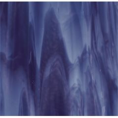 Bullseye Royal Purple - Powder Blue Opal 2 Color Mix - 3mm - Single Rolled - Fusing Glas Tafeln