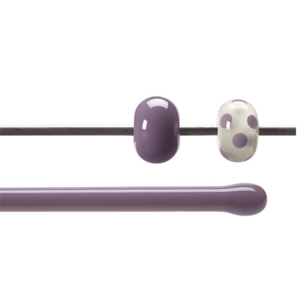 Bullseye Rods - Dusty Lilac - 4-6mm - Opalescent