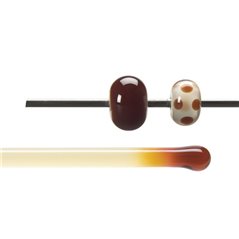 Bullseye Rods - Garnet Red - 4-6mm - Transparent