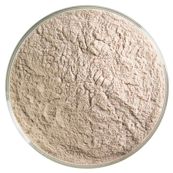 Bullseye Frit - Dark Rose Brown - Powder - 450g - Transparent