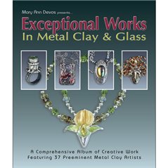 Livre - Exceptional Works in Metal Clay and Glass - Anglais