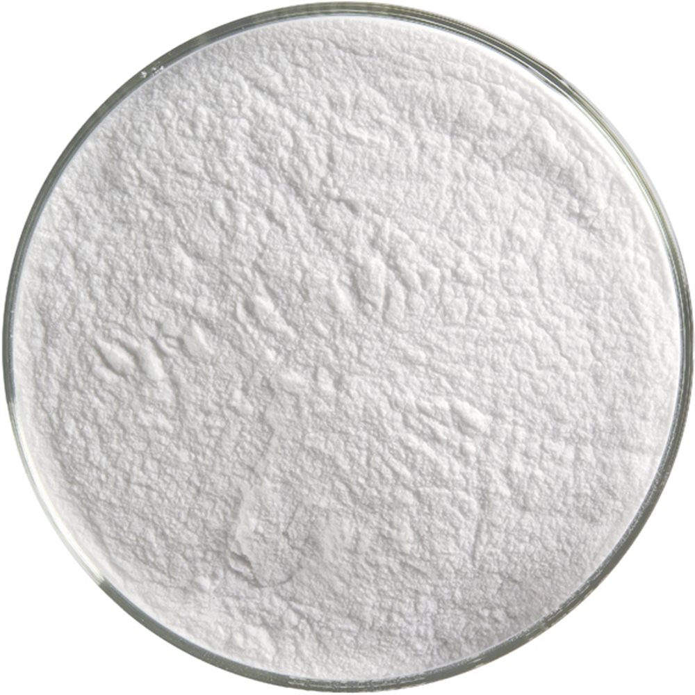 Bullseye Frit - Opaque White - Poudre - 450g - Opalescent